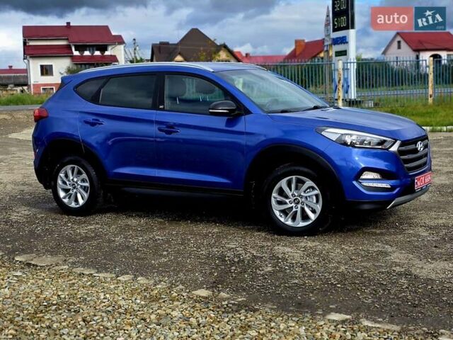 Хендай Туксон 2018 в Калуше на Automoto.ua Синий Хендай Туксон, объемом двигателя 1.59 л и пробегом 176 тыс. км за 18500 $, фото 24 на Automoto.ua
