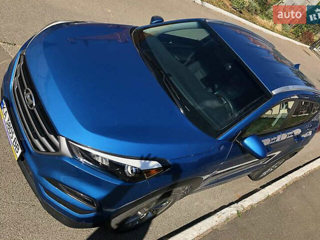 Хендай Туксон 2018 в Киеве на Automoto.ua Синий Хендай Туксон, объемом двигателя 2 л и пробегом 118 тыс. км за 23000 $, фото 2 на Automoto.ua