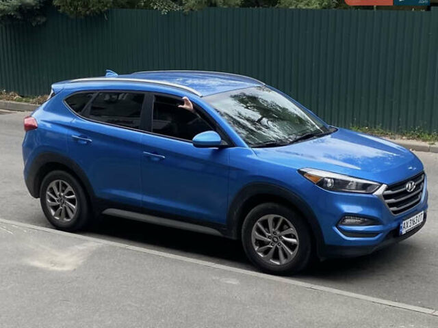 Синій Хендай Туксон, об'ємом двигуна 2 л та пробігом 121 тис. км за 17600 $, фото 6 на Automoto.ua