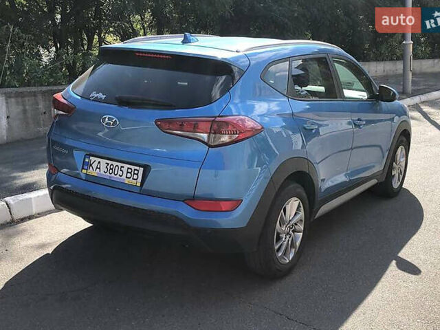 Хендай Туксон 2018 в Киеве на Automoto.ua Синий Хендай Туксон, объемом двигателя 2 л и пробегом 118 тыс. км за 23000 $, фото 5 на Automoto.ua