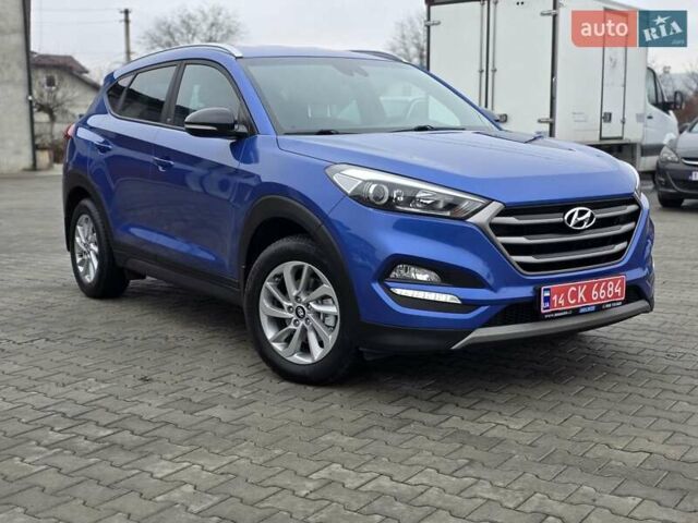 Синий Хендай Туксон, объемом двигателя 1.6 л и пробегом 176 тыс. км за 17800 $, фото 7 на Automoto.ua