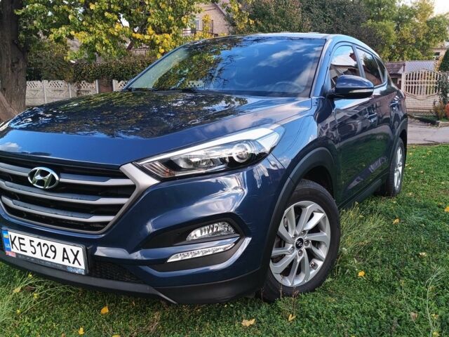 Хендай Туксон 2018 в Кривом Роге на Automoto.ua Синий Хендай Туксон, объемом двигателя 2 л и пробегом 82 тыс. км за 17700 $, фото 2 на Automoto.ua