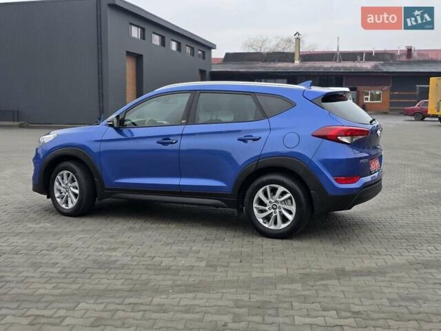 Синий Хендай Туксон, объемом двигателя 1.6 л и пробегом 176 тыс. км за 17800 $, фото 13 на Automoto.ua