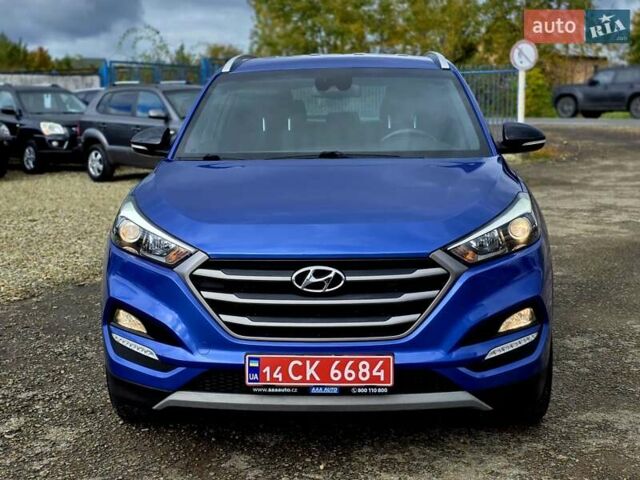 Хендай Туксон 2018 в Калуше на Automoto.ua Синий Хендай Туксон, объемом двигателя 1.59 л и пробегом 176 тыс. км за 18500 $, фото 2 на Automoto.ua