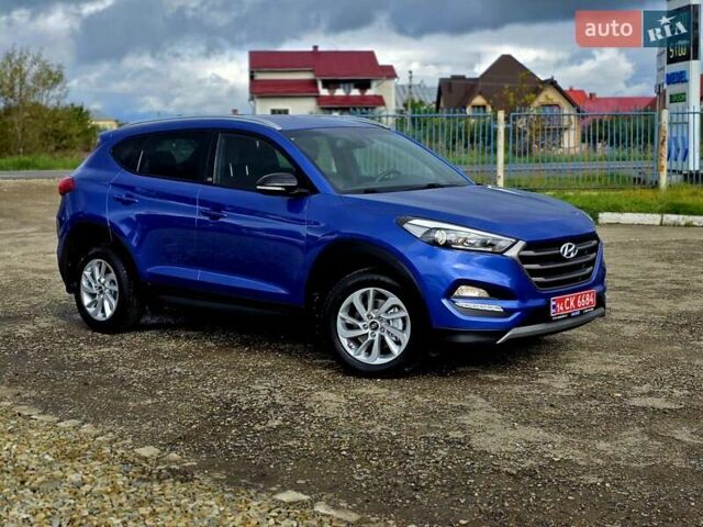 Хендай Туксон 2018 в Калуше на Automoto.ua Синий Хендай Туксон, объемом двигателя 1.59 л и пробегом 176 тыс. км за 18500 $, фото 1 на Automoto.ua