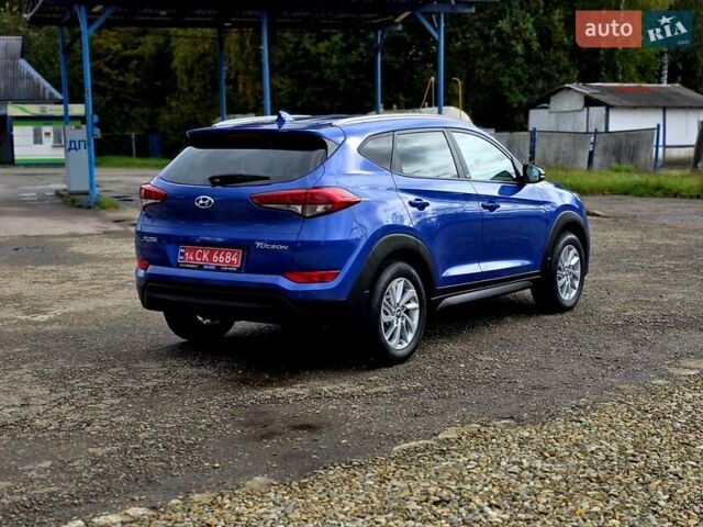 Хендай Туксон 2018 в Калуше на Automoto.ua Синий Хендай Туксон, объемом двигателя 1.59 л и пробегом 176 тыс. км за 18500 $, фото 15 на Automoto.ua
