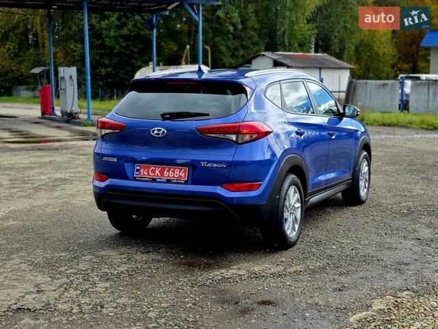 Хендай Туксон 2018 в Калуше на Automoto.ua Синий Хендай Туксон, объемом двигателя 1.59 л и пробегом 176 тыс. км за 18500 $, фото 16 на Automoto.ua