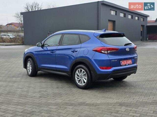 Синий Хендай Туксон, объемом двигателя 1.6 л и пробегом 176 тыс. км за 17800 $, фото 18 на Automoto.ua