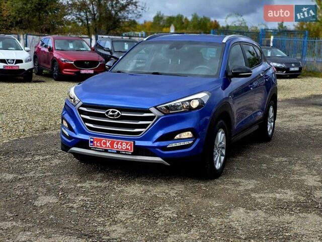 Хендай Туксон 2018 в Калуше на Automoto.ua Синий Хендай Туксон, объемом двигателя 1.59 л и пробегом 176 тыс. км за 18500 $, фото 7 на Automoto.ua