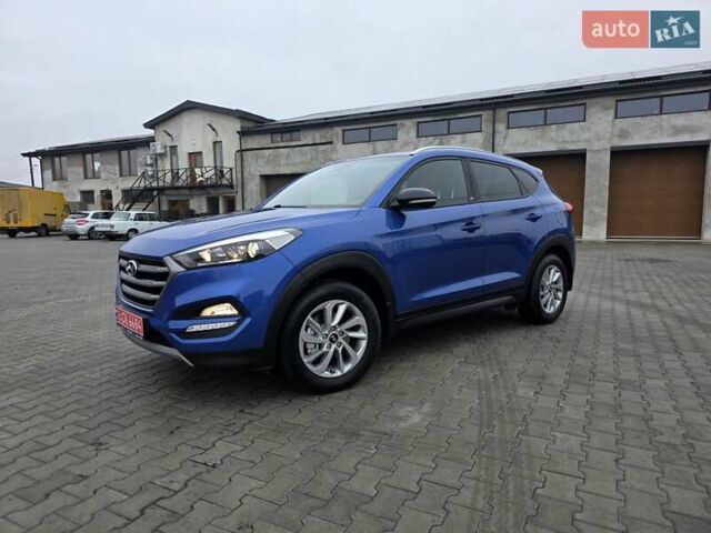 Синий Хендай Туксон, объемом двигателя 1.6 л и пробегом 176 тыс. км за 17800 $, фото 2 на Automoto.ua