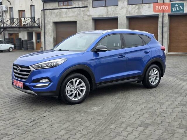 Синий Хендай Туксон, объемом двигателя 1.6 л и пробегом 176 тыс. км за 17800 $, фото 10 на Automoto.ua