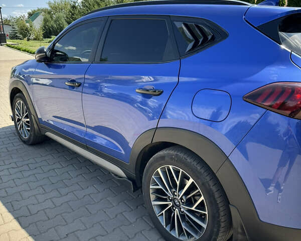 Синий Хендай Туксон, объемом двигателя 2 л и пробегом 157 тыс. км за 21700 $, фото 24 на Automoto.ua