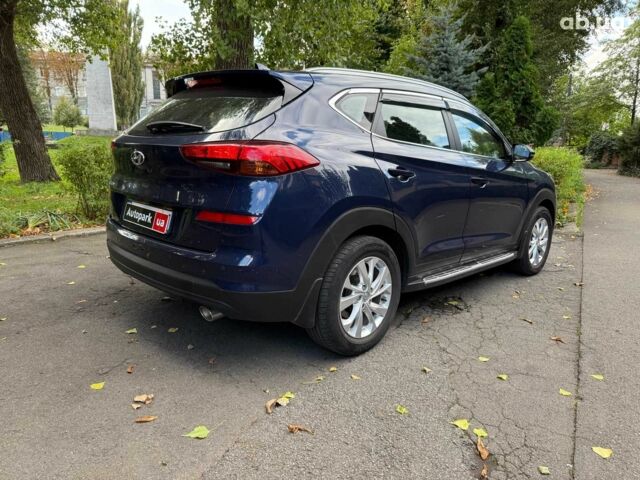 Синий Хендай Туксон, объемом двигателя 2 л и пробегом 48 тыс. км за 22740 $, фото 4 на Automoto.ua