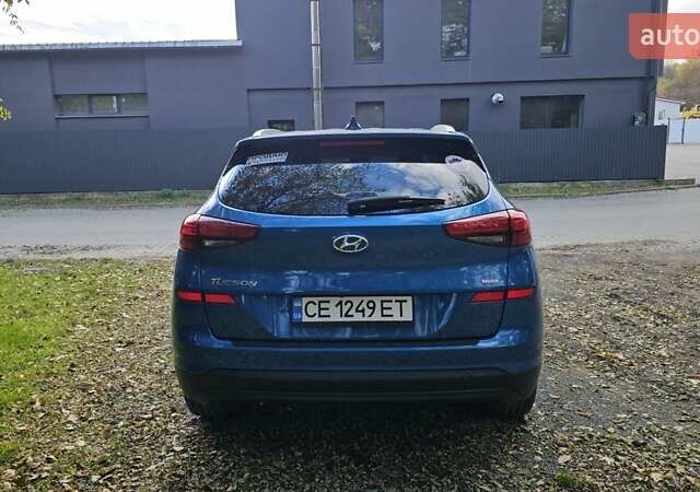 Хендай Туксон 2019 в Черновцах на Automoto.ua Синий Хендай Туксон, объемом двигателя 2 л и пробегом 46 тыс. км за 18500 $, фото 5 на Automoto.ua