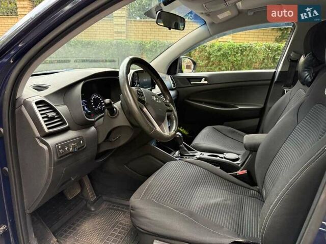 Синий Хендай Туксон, объемом двигателя 2 л и пробегом 48 тыс. км за 22790 $, фото 12 на Automoto.ua