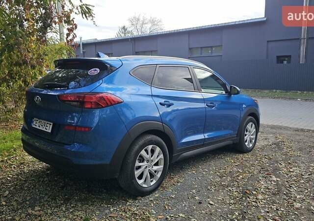 Хендай Туксон 2019 в Черновцах на Automoto.ua Синий Хендай Туксон, объемом двигателя 2 л и пробегом 46 тыс. км за 18500 $, фото 4 на Automoto.ua