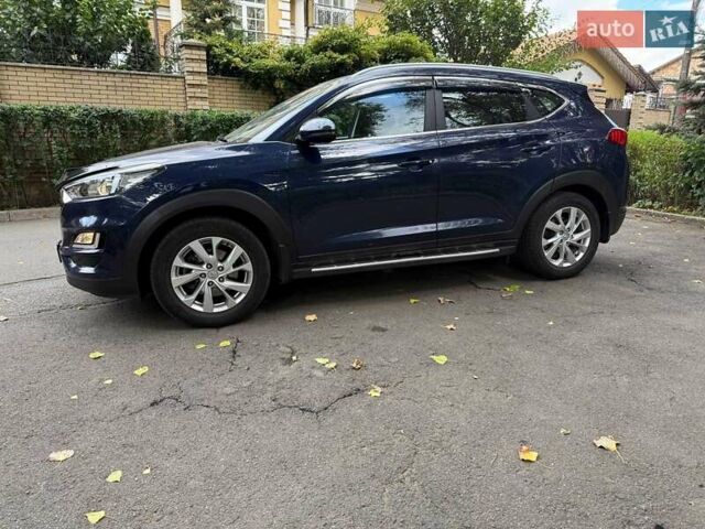 Синий Хендай Туксон, объемом двигателя 2 л и пробегом 48 тыс. км за 22790 $, фото 8 на Automoto.ua