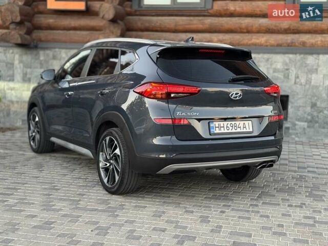 Синий Хендай Туксон, объемом двигателя 2 л и пробегом 136 тыс. км за 23200 $, фото 4 на Automoto.ua