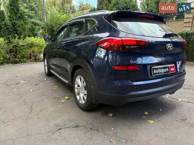 Синий Хендай Туксон, объемом двигателя 2 л и пробегом 48 тыс. км за 22790 $, фото 7 на Automoto.ua
