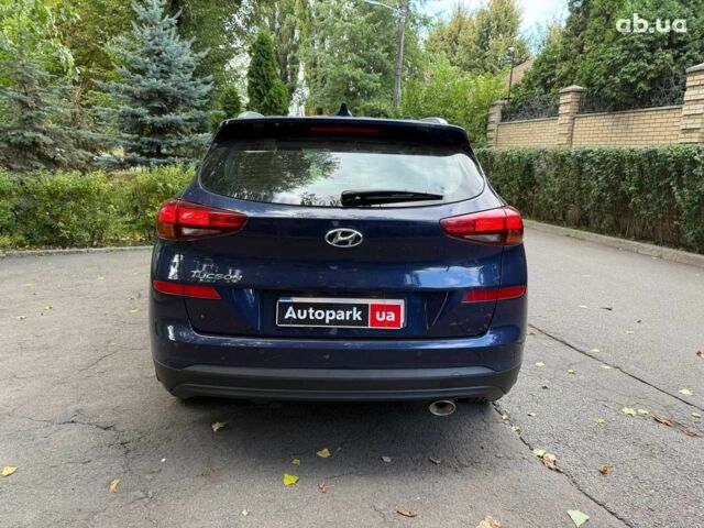 Синий Хендай Туксон, объемом двигателя 2 л и пробегом 48 тыс. км за 22740 $, фото 6 на Automoto.ua