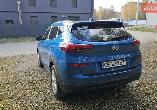 Хендай Туксон 2019 в Черновцах на Automoto.ua Синий Хендай Туксон, объемом двигателя 2 л и пробегом 46 тыс. км за 18500 $, фото 6 на Automoto.ua