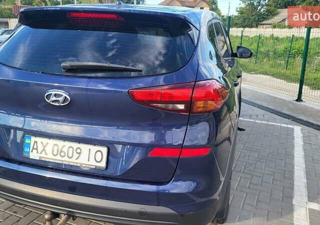Синій Хендай Туксон, об'ємом двигуна 2 л та пробігом 97 тис. км за 22500 $, фото 1 на Automoto.ua