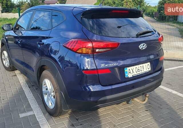 Синій Хендай Туксон, об'ємом двигуна 2 л та пробігом 97 тис. км за 22500 $, фото 3 на Automoto.ua