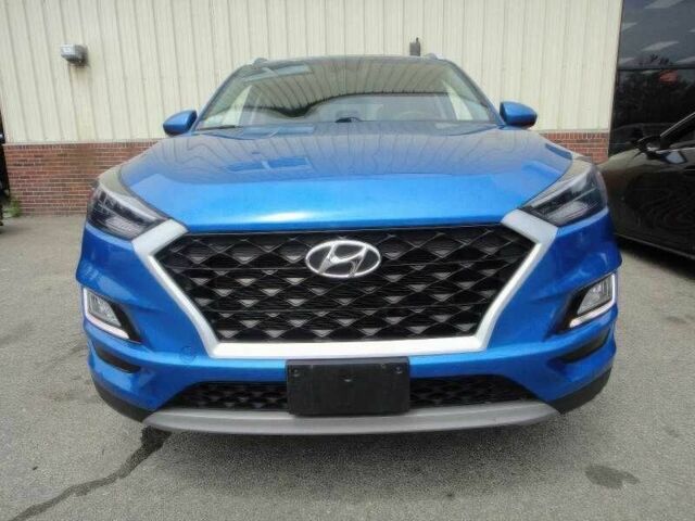 Синий Хендай Туксон, объемом двигателя 2.4 л и пробегом 55 тыс. км за 14000 $, фото 1 на Automoto.ua