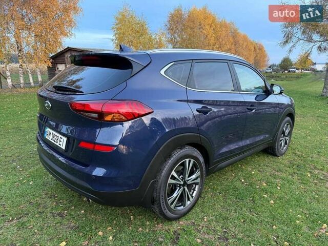 Синий Хендай Туксон, объемом двигателя 2 л и пробегом 43 тыс. км за 24000 $, фото 7 на Automoto.ua