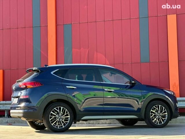 Синий Хендай Туксон, объемом двигателя 2 л и пробегом 111 тыс. км за 22500 $, фото 1 на Automoto.ua