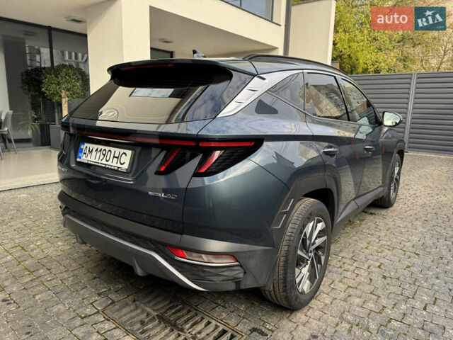 Хендай Туксон 2022 в Житомире на Automoto.ua Синий Хендай Туксон, объемом двигателя 1.6 л и пробегом 45 тыс. км за 32000 $, фото 4 на Automoto.ua