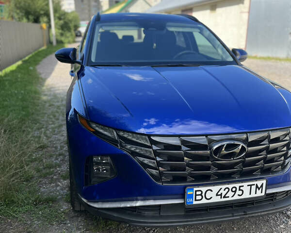 Синий Хендай Туксон, объемом двигателя 2.5 л и пробегом 162 тыс. км за 20600 $, фото 1 на Automoto.ua