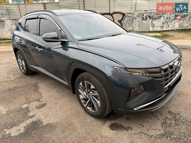 Синий Хендай Туксон, объемом двигателя 2 л и пробегом 21 тыс. км за 30500 $, фото 1 на Automoto.ua