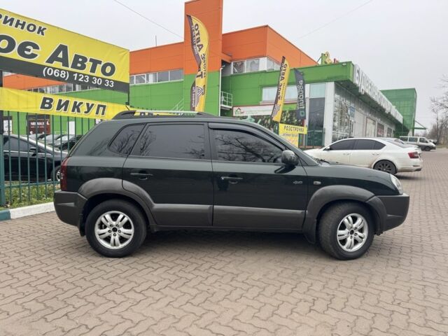 Зеленый Хендай Туксон, объемом двигателя 2.7 л и пробегом 250 тыс. км за 7850 $, фото 7 на Automoto.ua