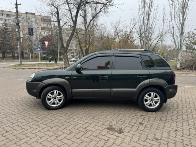 Зеленый Хендай Туксон, объемом двигателя 2.7 л и пробегом 250 тыс. км за 7850 $, фото 3 на Automoto.ua