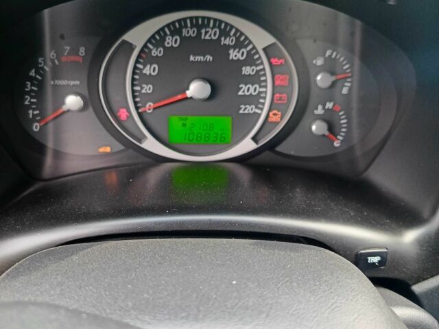 Зеленый Хендай Туксон, объемом двигателя 2 л и пробегом 108 тыс. км за 8750 $, фото 2 на Automoto.ua