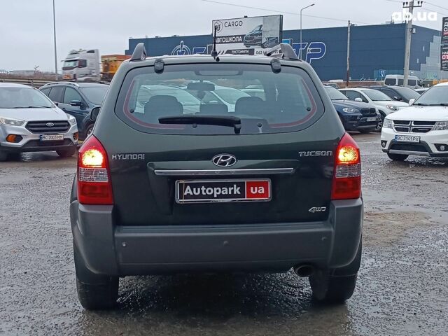 Зеленый Хендай Туксон, объемом двигателя 2 л и пробегом 223 тыс. км за 7290 $, фото 7 на Automoto.ua