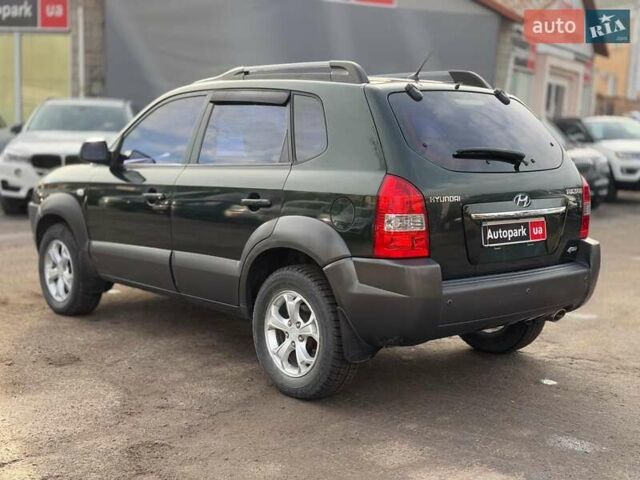 Зеленый Хендай Туксон, объемом двигателя 2 л и пробегом 132 тыс. км за 7490 $, фото 8 на Automoto.ua