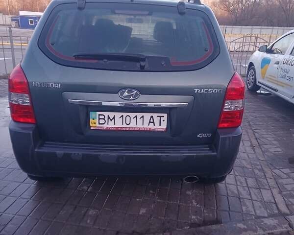 Зеленый Хендай Туксон, объемом двигателя 1.98 л и пробегом 146 тыс. км за 10000 $, фото 4 на Automoto.ua