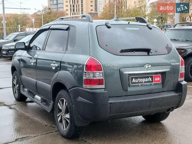 Зеленый Хендай Туксон, объемом двигателя 2 л и пробегом 146 тыс. км за 10990 $, фото 10 на Automoto.ua