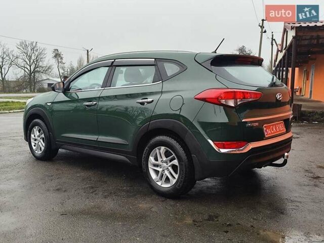 Зеленый Хендай Туксон, объемом двигателя 2 л и пробегом 213 тыс. км за 17900 $, фото 12 на Automoto.ua