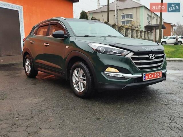 Зеленый Хендай Туксон, объемом двигателя 2 л и пробегом 213 тыс. км за 17900 $, фото 6 на Automoto.ua
