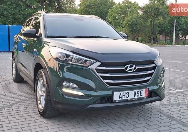 Хендай Туксон 2018 в Коломые на Automoto.ua Зеленый Хендай Туксон, объемом двигателя 2 л и пробегом 211 тыс. км за 16400 $, фото 8 на Automoto.ua