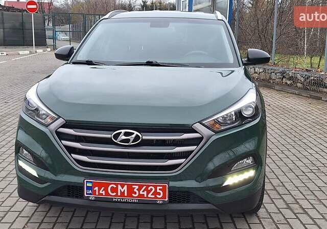 Зелений Хендай Туксон, об'ємом двигуна 2 л та пробігом 218 тис. км за 16999 $, фото 36 на Automoto.ua