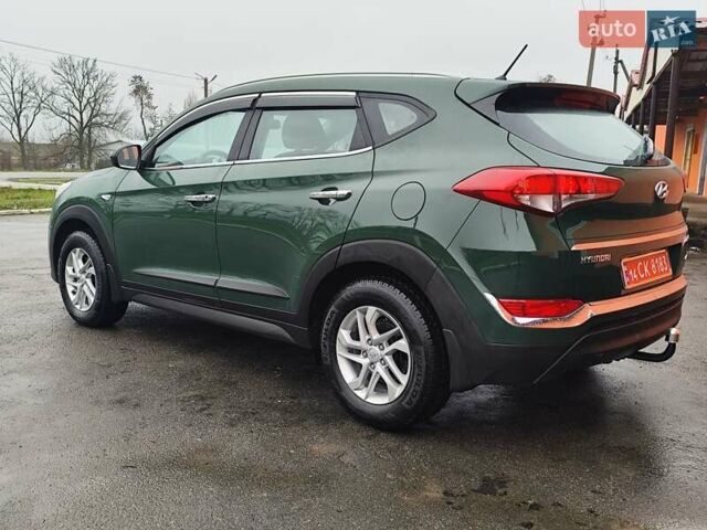 Зеленый Хендай Туксон, объемом двигателя 2 л и пробегом 213 тыс. км за 17900 $, фото 11 на Automoto.ua