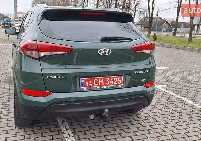 Зелений Хендай Туксон, об'ємом двигуна 2 л та пробігом 218 тис. км за 17300 $, фото 13 на Automoto.ua