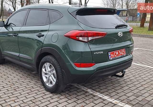 Зелений Хендай Туксон, об'ємом двигуна 2 л та пробігом 218 тис. км за 17300 $, фото 15 на Automoto.ua
