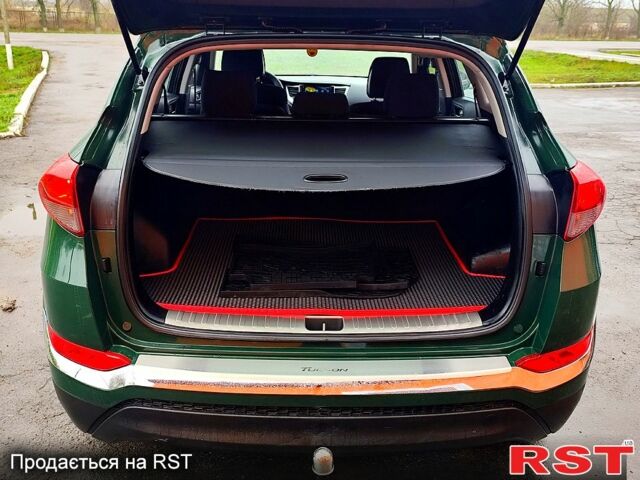 Зеленый Хендай Туксон, объемом двигателя 2 л и пробегом 213 тыс. км за 17900 $, фото 12 на Automoto.ua