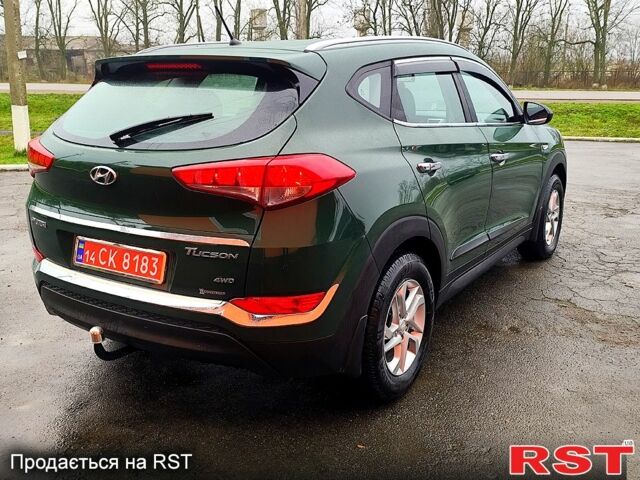 Зеленый Хендай Туксон, объемом двигателя 2 л и пробегом 213 тыс. км за 17900 $, фото 5 на Automoto.ua