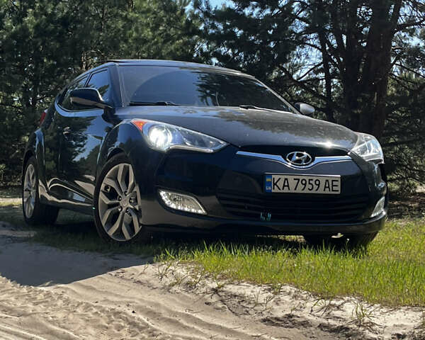 Черный Хендай Велостер, объемом двигателя 1.6 л и пробегом 235 тыс. км за 7400 $, фото 2 на Automoto.ua